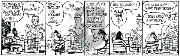 Monty on Thursday August 8, 2002 Comic Strip