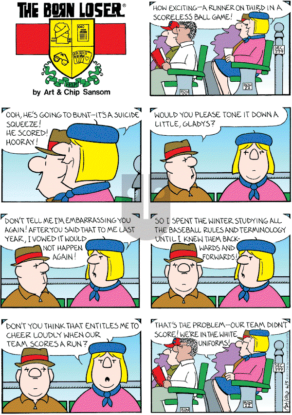 The Born Loser on Sunday June 5, 2011 Comic Strip