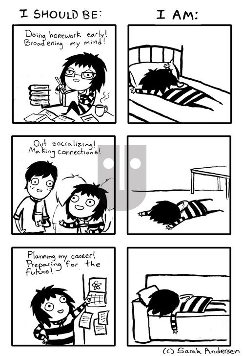 Sarah's Scribbles on Sunday January 12, 2014 Comic Strip