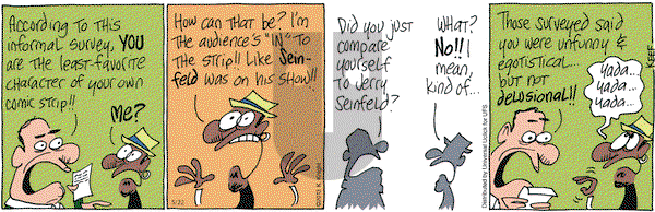 The Knight Life on Wednesday May 22, 2013 Comic Strip