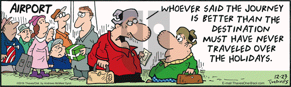 Frank and Ernest on Monday December 23, 2019 Comic Strip