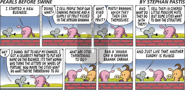 Pearls Before Swine on Sunday April 17, 2016 Comic Strip