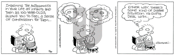 Soup to Nutz - Old on Friday January 30, 2004 Comic Strip