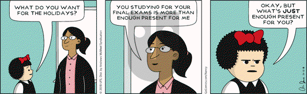Nancy on Wednesday December 12, 2018 Comic Strip