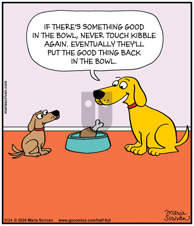 Half Full - Monday June 24, 2024 Comic Strip