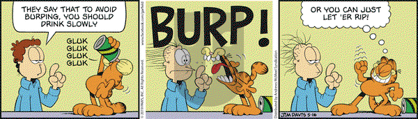 Garfield on Thursday May 16, 2019 Comic Strip