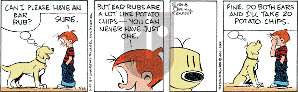 Red and Rover on Monday July 23, 2018 Comic Strip