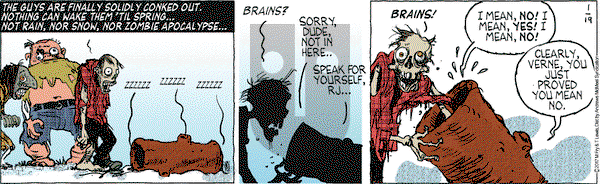 Over the Hedge on Thursday January 19, 2017 Comic Strip