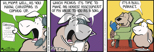 DeFlocked on Thursday December 21, 2017 Comic Strip