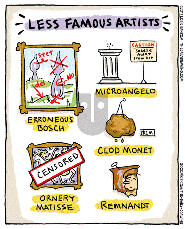The Daily Drawing on Wednesday July 13, 2022 Comic Strip
