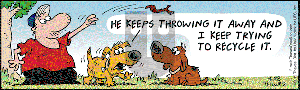 Frank and Ernest on Tuesday April 28, 2015 Comic Strip
