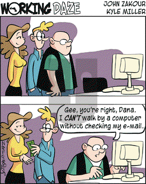Working Daze - Monday September 20, 2004 Comic Strip