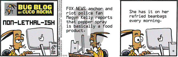 La Cucaracha on Thursday December 15, 2011 Comic Strip