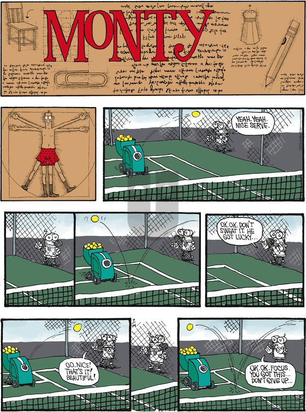 Monty - Sunday July 14, 2024 Comic Strip