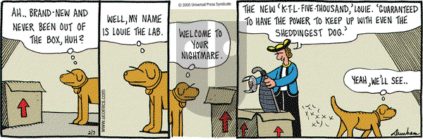 Overboard on Monday February 7, 2005 Comic Strip