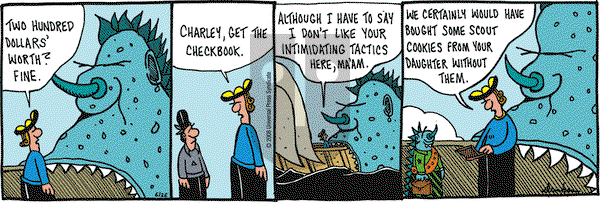 Overboard on Thursday June 26, 2008 Comic Strip