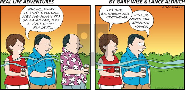 Real Life Adventures on Sunday September 6, 2015 Comic Strip