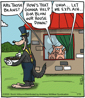 The Argyle Sweater on Thursday January 16, 2020 Comic Strip