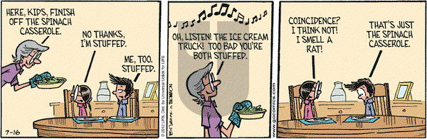 Grand Avenue on Saturday July 16, 2016 Comic Strip