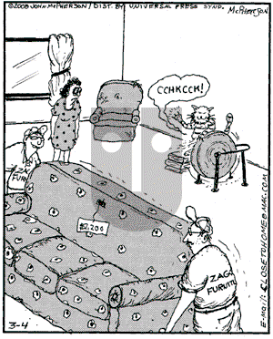 Close to Home - Tuesday March 4, 2008 Comic Strip