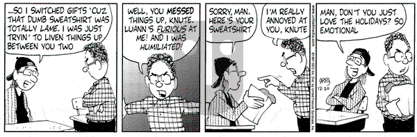 Luann on Saturday April 25, 1998 Comic Strip