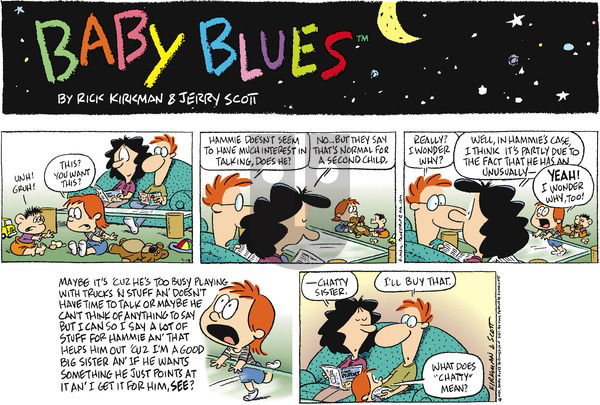Baby Blues on Sunday July 12, 1998 Comic Strip