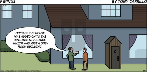 F Minus on Sunday November 5, 2017 Comic Strip