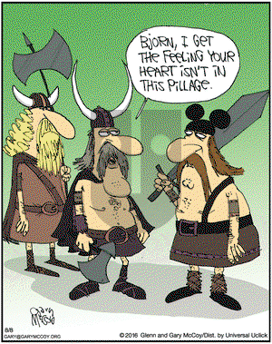 The Flying McCoys on Monday August 8, 2016 Comic Strip