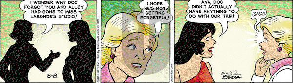 Alley Oop on Saturday August 8, 2015 Comic Strip