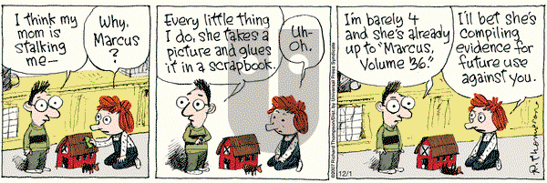 Cul de Sac on Saturday December 1, 2007 Comic Strip