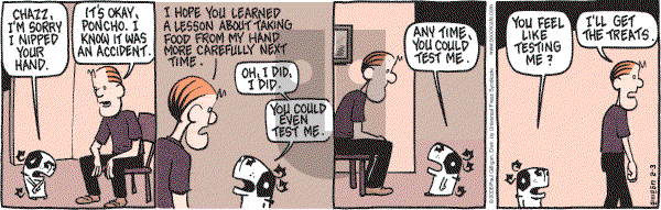 Pooch Cafe on Friday February 3, 2006 Comic Strip