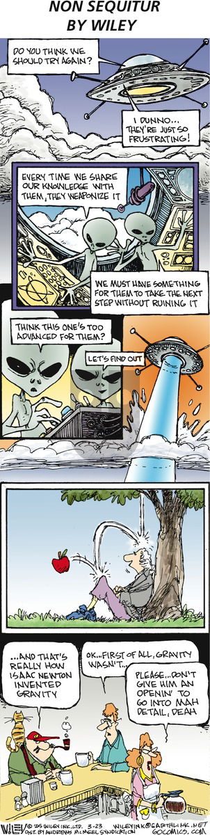 Non Sequitur on Sunday March 23, 2025 Comic Strip