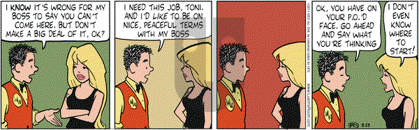 Luann on Tuesday August 23, 2011 Comic Strip