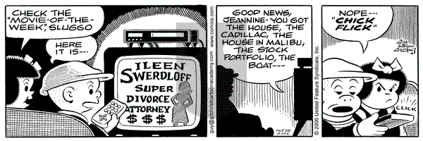 Nancy on Saturday October 28, 2006 Comic Strip