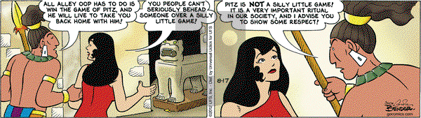Alley Oop on Friday August 17, 2012 Comic Strip