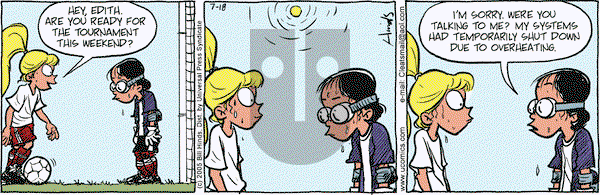 Cleats on Monday July 18, 2005 Comic Strip