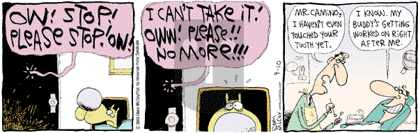 The Duplex on Tuesday September 10, 2002 Comic Strip