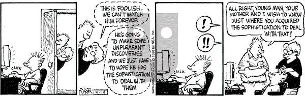 Betty on Monday April 13, 1998 Comic Strip