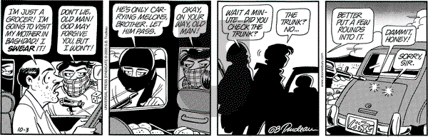Doonesbury on Monday October 3, 2005 Comic Strip