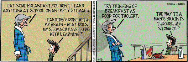 Grand Avenue on Wednesday April 16, 2014 Comic Strip