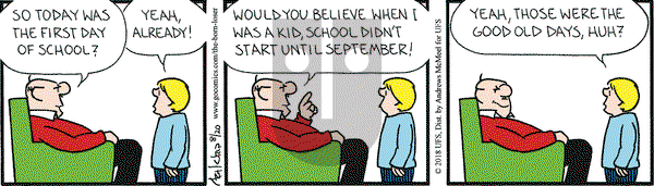 The Born Loser on Monday August 20, 2018 Comic Strip