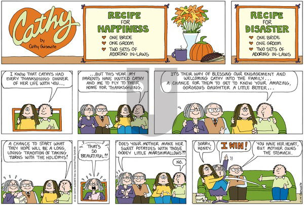 Cathy Classics on Tuesday March 22, 2005 Comic Strip