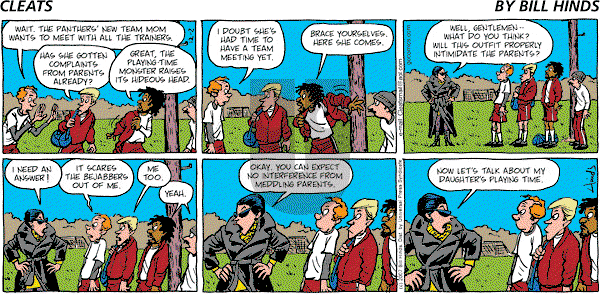 Cleats - Sunday December 2, 2007 Comic Strip