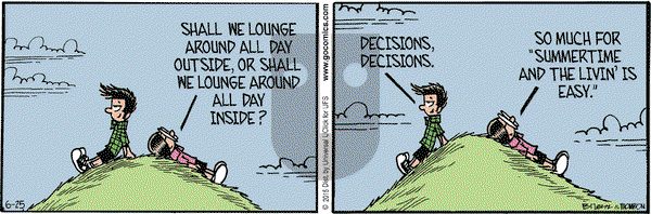 Grand Avenue on Thursday June 25, 2015 Comic Strip