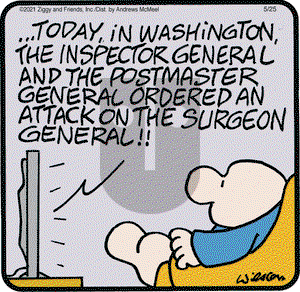Ziggy on Tuesday May 25, 2021 Comic Strip