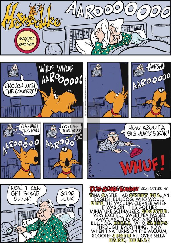 Marmaduke on Sunday May 31, 2020 Comic Strip