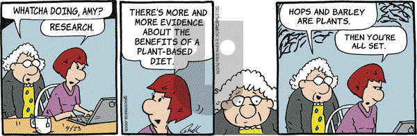 Lola on Monday April 23, 2018 Comic Strip