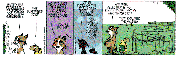 Over the Hedge - Thursday September 13, 2007 Comic Strip