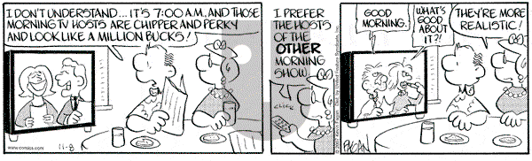 Drabble on Thursday November 8, 2007 Comic Strip
