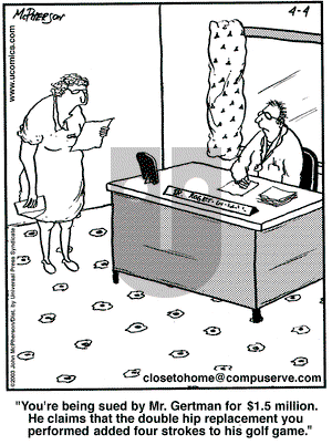 Close to Home on Friday April 4, 2003 Comic Strip